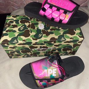 Bape x Suicoke Slides (BLxR)